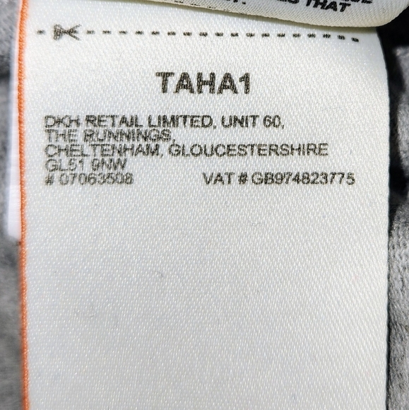 Superdry The Orange Label Tee Co Mens L Gray Crew Neck T Shirt Short Sleeve EUC - Picture 6 of 11